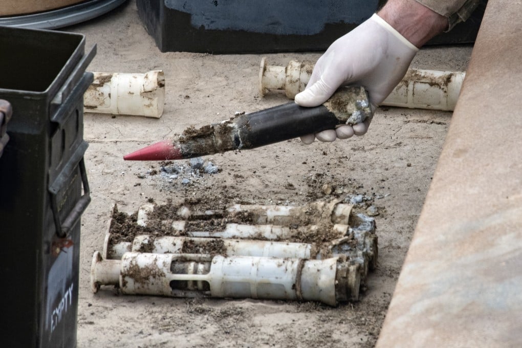 Depleted uranium munitions are part of the military arsenals of many countries. File photo: US Air National Guard via AP