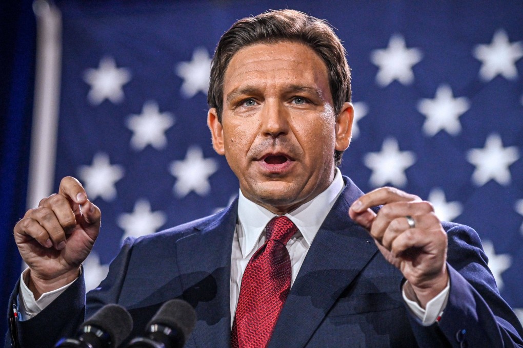 Florida Governor Ron DeSantis. File photo: AFP