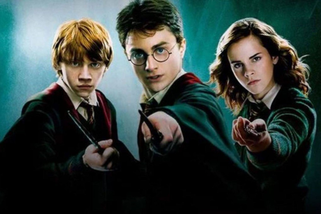 Rupert Grint, Daniel Radcliffe and Emma Watson in Harry Potter. Photo: Warner Bros