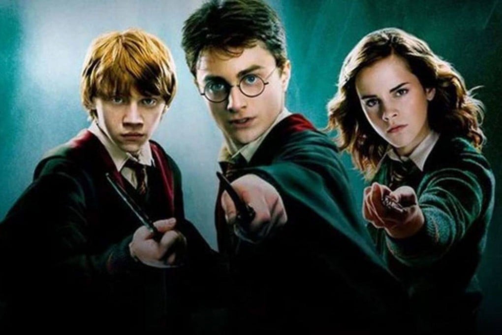Rupert Grint, Daniel Radcliffe and Emma Watson in Harry Potter. Photo: Warner Bros