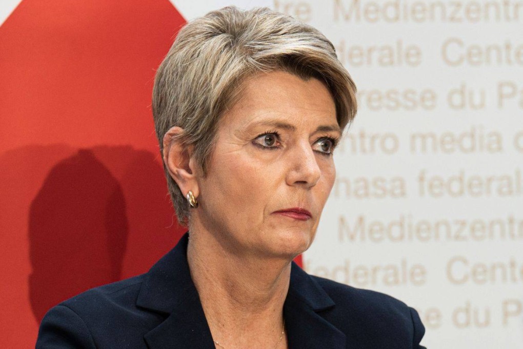 Karin Keller-Sutter, Switzerland’s finance minister said the government was forced to step in to help Credit Suisse, because the troubled bank “would not have lasted another day”. Photo: Bloomberg