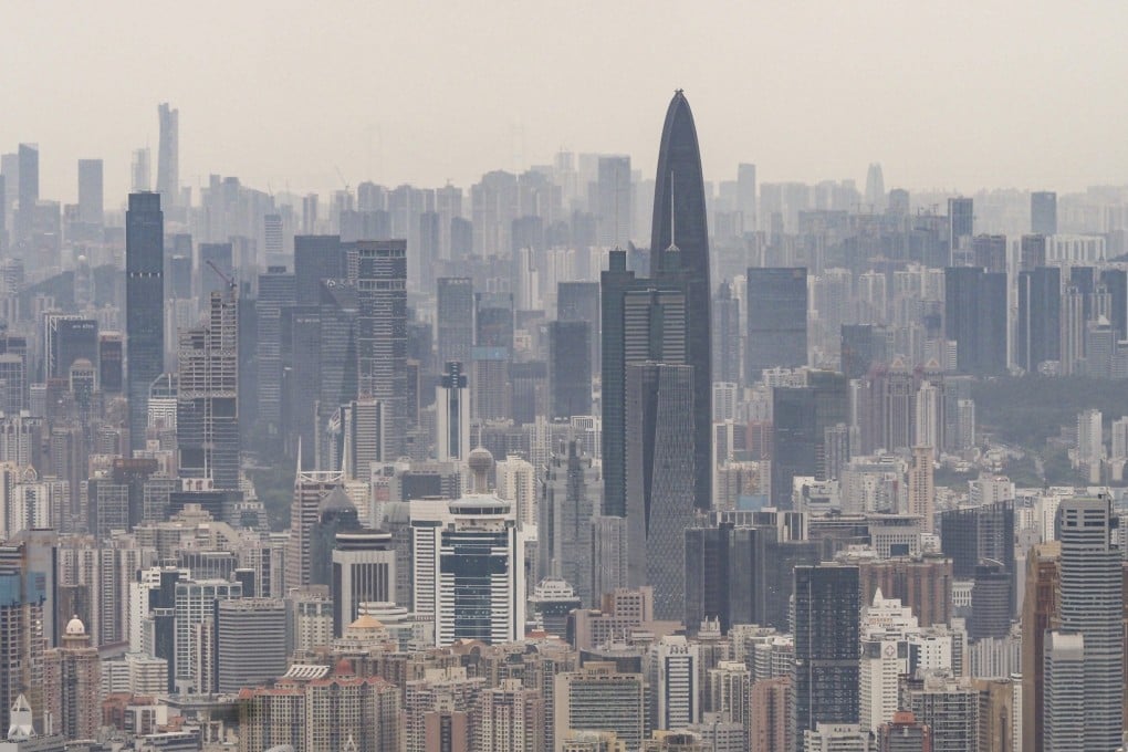 A view of the Shenzhen-Hong Kong border in the Greater Bay Area. Photo: Martin Chan
