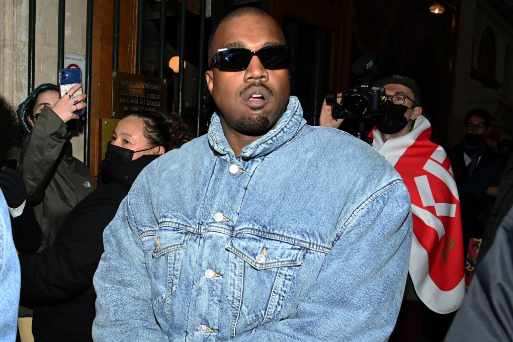 Kanye West, or Ye, at Paris Fashion Week, France in January last year. Photo: Getty Images