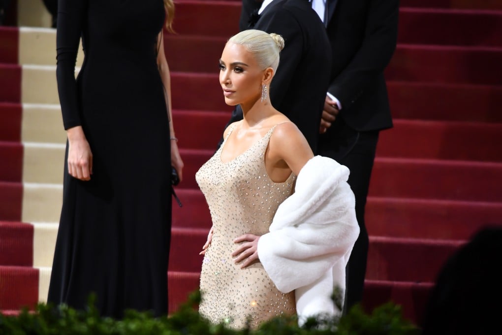 Kim Kardashian claimed she cut out all sugar and carbs to fit into Marilyn Monroe’s dress in the lead-up to the 2022 Met Gala, feeding into the idea that skinny is back as the standard, instead of mid-size and plus-size fashion. Photo: GC Images