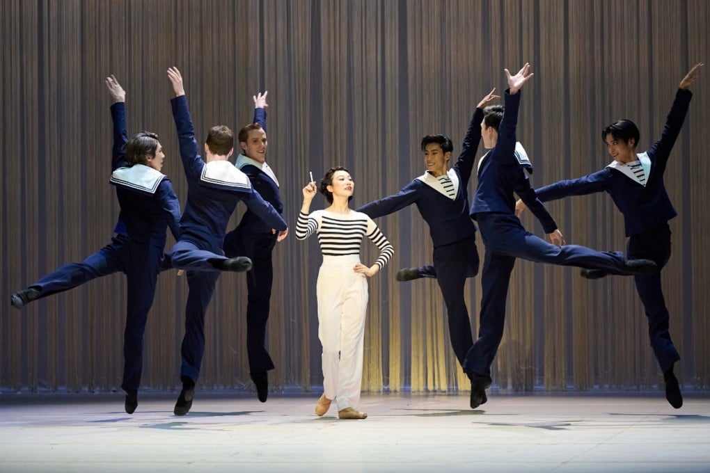 The appearance of dancing sailors in the Hong Kong Ballet’s Coco Chanel: Life of a Fashion Icon might seem bewilderingly random for those not familiar with her story. Photo: Conrad Dy-Liacco