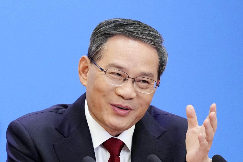 Premier Li Qiang addressed foreign business leaders, politicians and researchers at the annual China Development Forum in Beijing. Photo: Kyodo