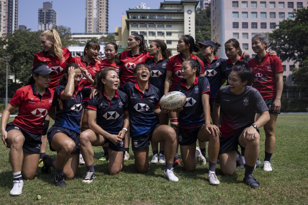 The Hong Kong women’s side will face the elite World Series teams at the Sevens, having won a place as hosts. Photos: AP