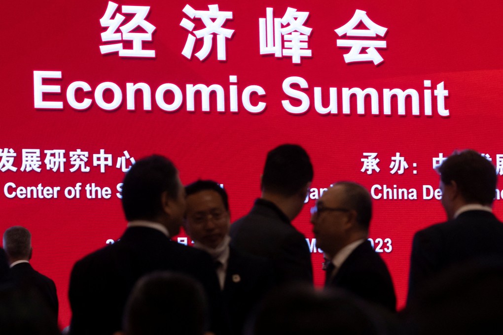 Beijing used the China Development Forum this week as an opportunity to mingle with high-level multinational executives. Photo: Reuters