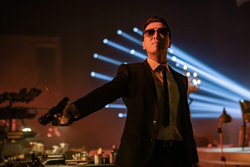 Hong Kong actor Donnie Yen plays the foul-mouthed, blind assassin “Caine” in John Wick: Chapter 4. Photo: Lionsgate