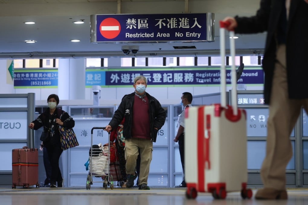 About 7.54 million passengers will enter Hong Kong through land boundary control points, the Immigration Department says. Photo: Yik Yeung-man
