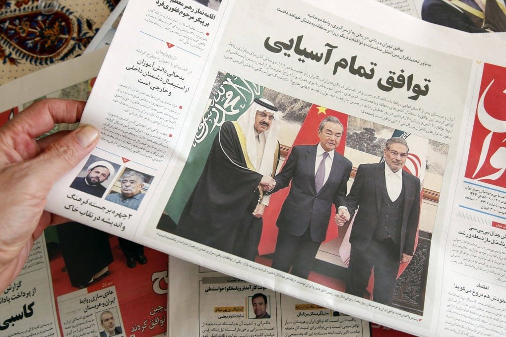 China brokered the recent deal between Saudi Arabia and Iran to restore diplomatic relations. Photo: AFP