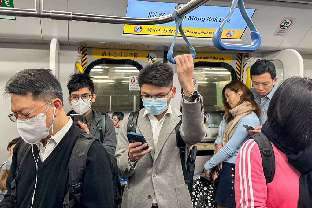 Although the MTR Corporation’s rise in travel costs is a moderate 2.3 per cent, it still adds to the burden of those who have yet to benefit from the sluggish pace of Hong Kong’s recovery. Photo: Oscar Liu