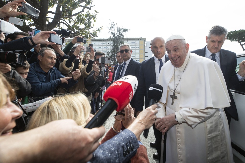 Pope Francis’ hospitalisation was his second since 2021, when he underwent colon surgery. Photo: EPA-EFE