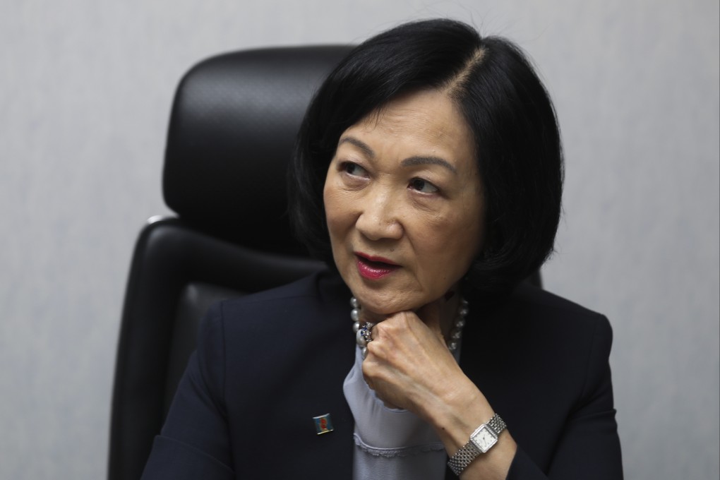 Executive Council convenor Regina Ip Lau Suk-yee at her office in Wan Chai on August 3. Photo: Xiaomei Chen