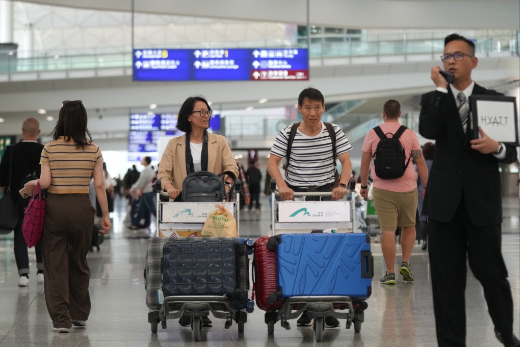 The recovery of air travel between Hong Kong and the mainland had been below expectations so far, according to one industry head. Photo: Sam Tsang