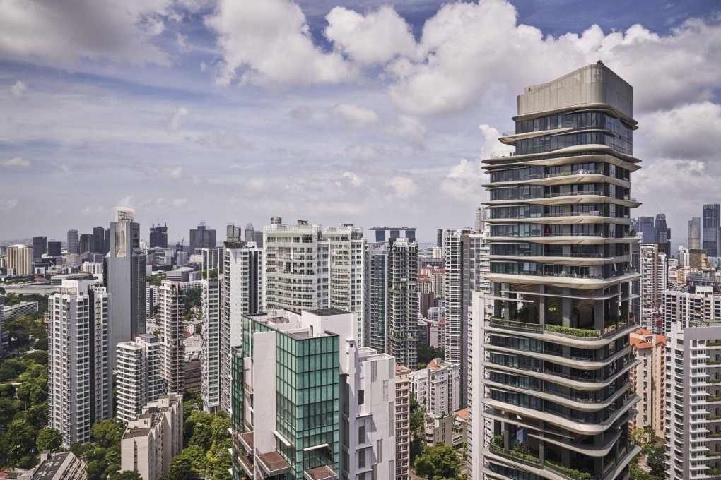 Private homes in the River Valley/Orchard area of Singapore. The city state is seeing families and money flowing in. Photo: Bloomberg