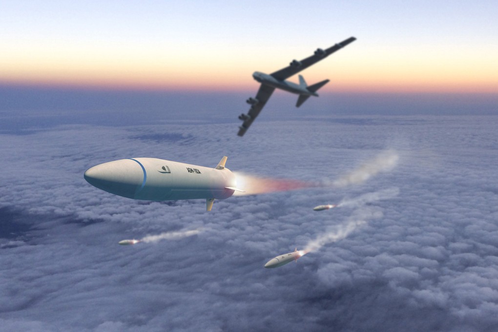 Concept art shows US defence giant Lockheed Martin’s hypersonic Air-launched Rapid Response Weapon (ARRW). The US Air Force recently announced it would no longer pursue the missile’s development. Photo: Lockheed Martin