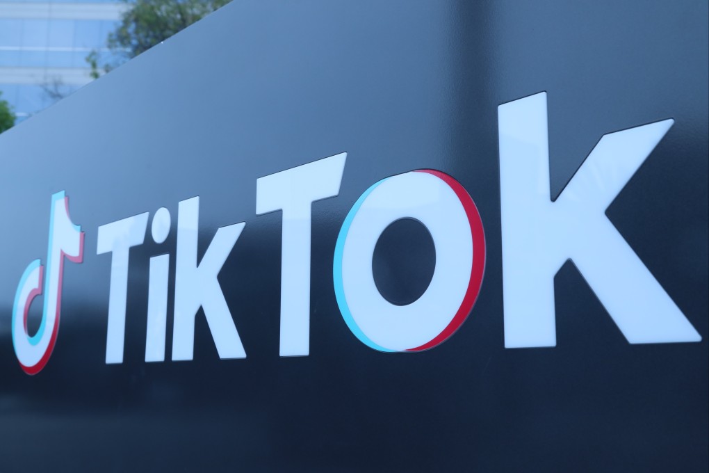 A file photo shows a logo of TikTok’s Los Angeles Office in Culver City, California. Photo: Xinhua