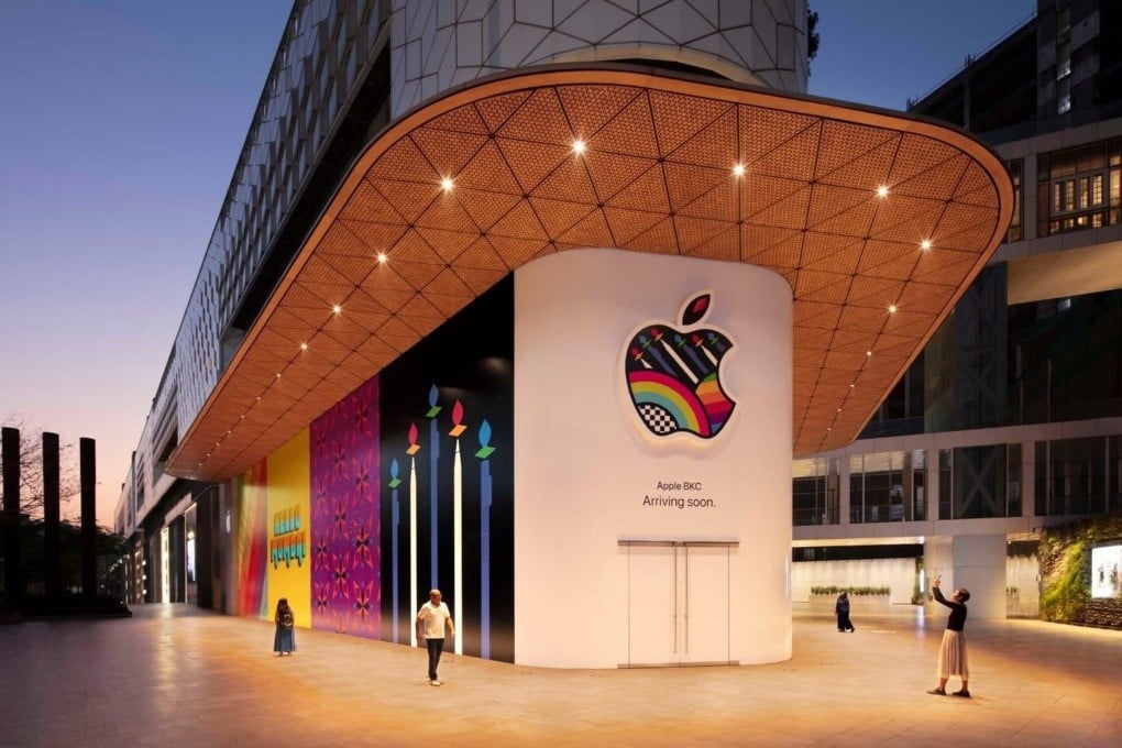 Apple is set to open its first retail store in India at the Jio World Drive shopping centre in Mumbai. Photo: Handout