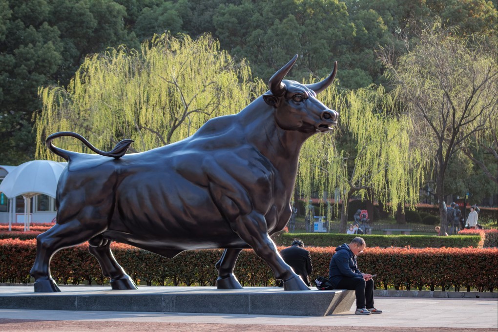 The total payout by companies in the CSI 300, which tracks the biggest 300 stocks in Shenzhen and Shanghai, was up 14 per cent last year, the report said. Photo: EPA-EFE
