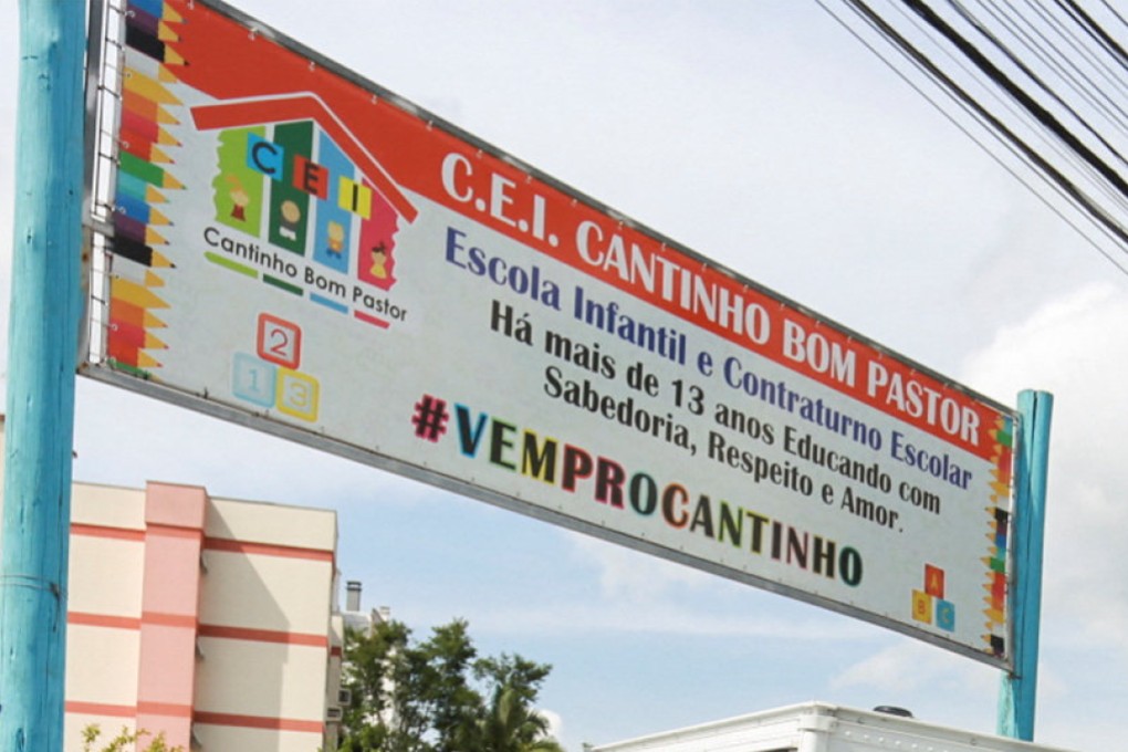 A preschool in Brazil where a 25-year-old man attacked children, killing several and injuring others. Photo: Reuters