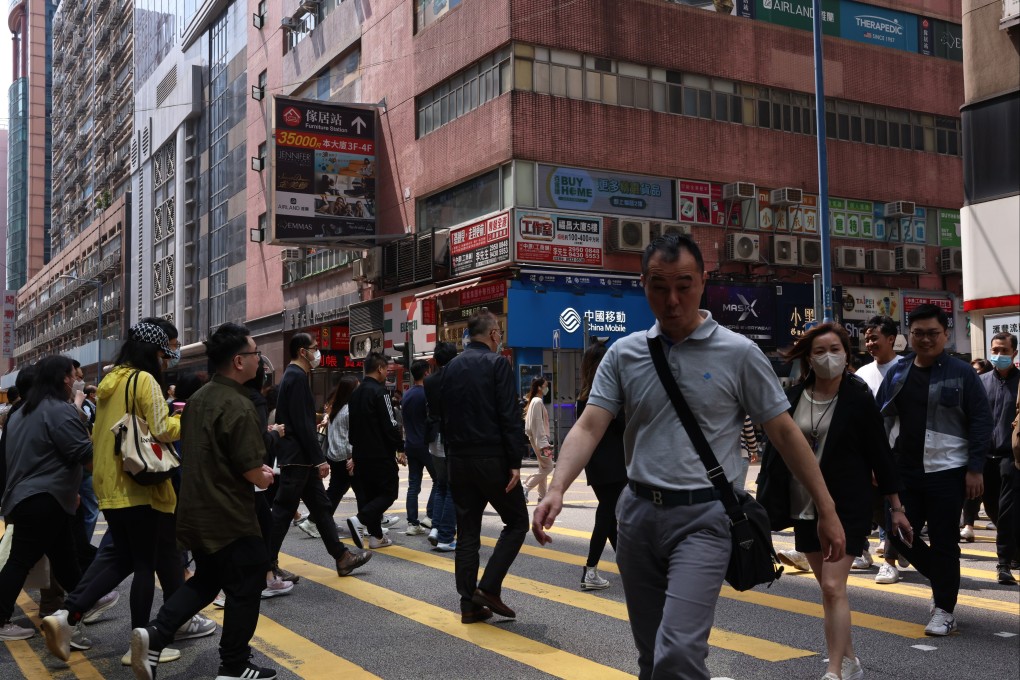 Hong Kong’s labour force, including foreign domestic workers, fell 2.4 per cent year on year to 3,776,300 in 2022 – the sharpest plunge since records began in 1985. Photo: K. Y. Cheng