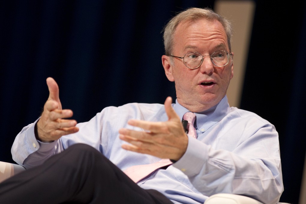 Former Google CEO Eric Schmidt. Photo: TNS