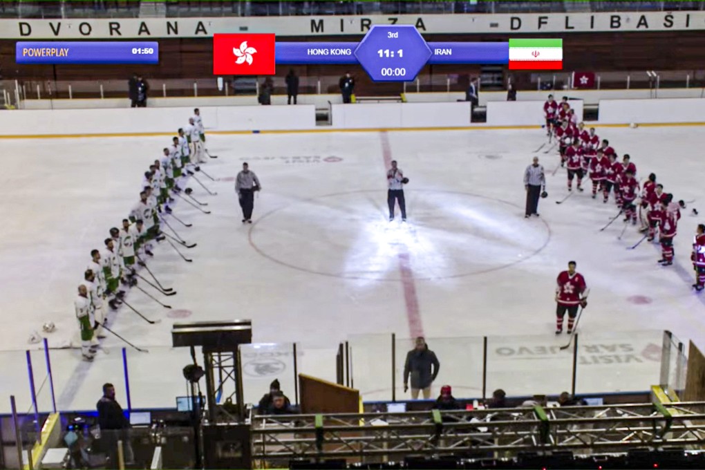 A protest song was wrongly played instead of the national anthem at an overseas hockey game. Photo: Handout