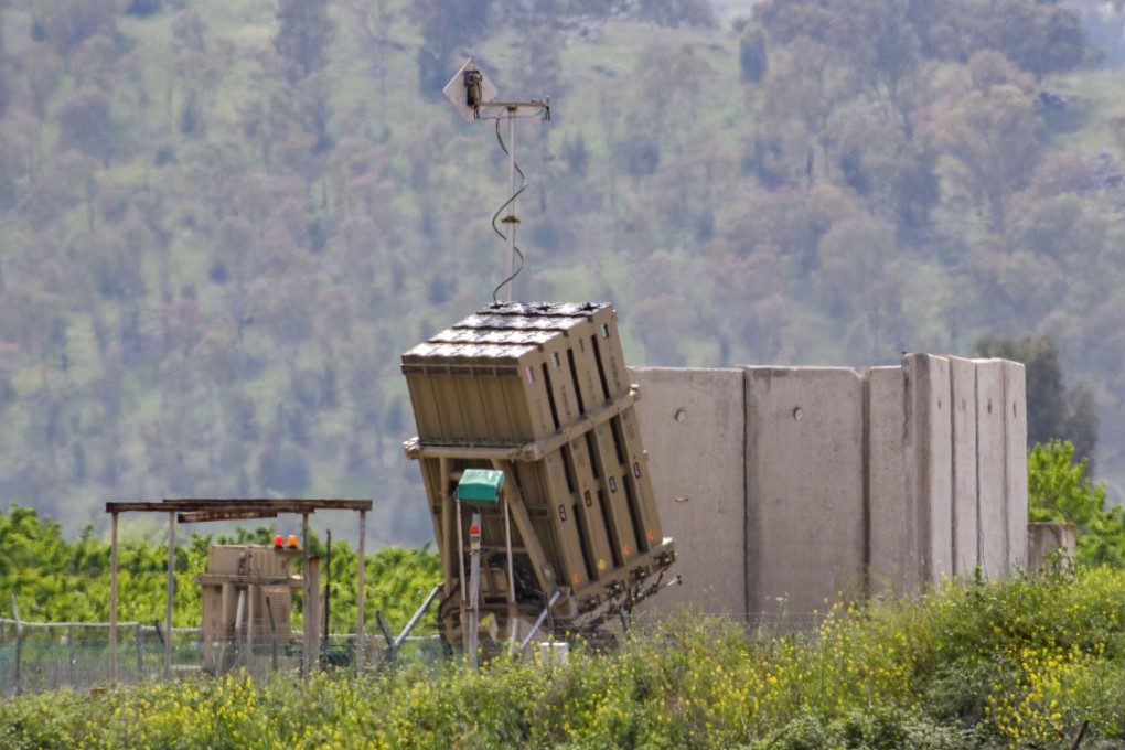 Israel’s Iron Dome system is pictured near Kiryat Shmona in northern Israel bordering Lebanon. Photo: Xinhua