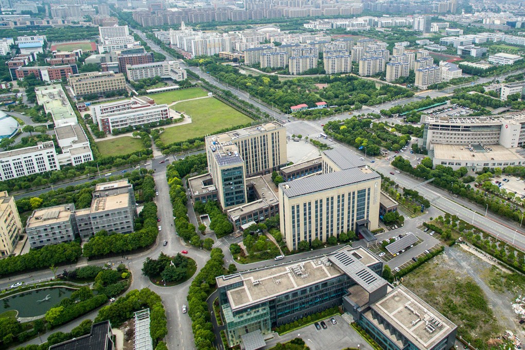 The Zhangjiang Hi-Tech Park in Shanghai is China’s biggest life science park at 36 million square feet and home to pharmaceutical giants such as GSK, J&J and AstraZeneca. Photo: Weibo