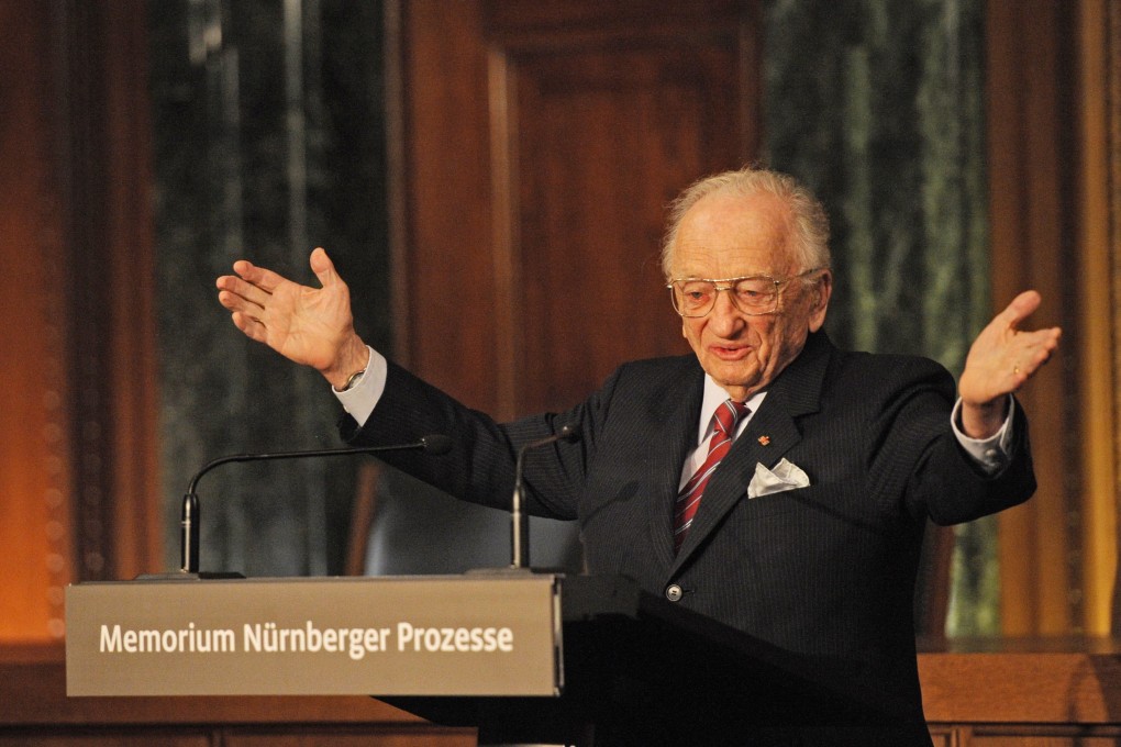 Former Nuremberg prosecutor Benjamin Ferencz, in 2010. Photo: EPA-EFE