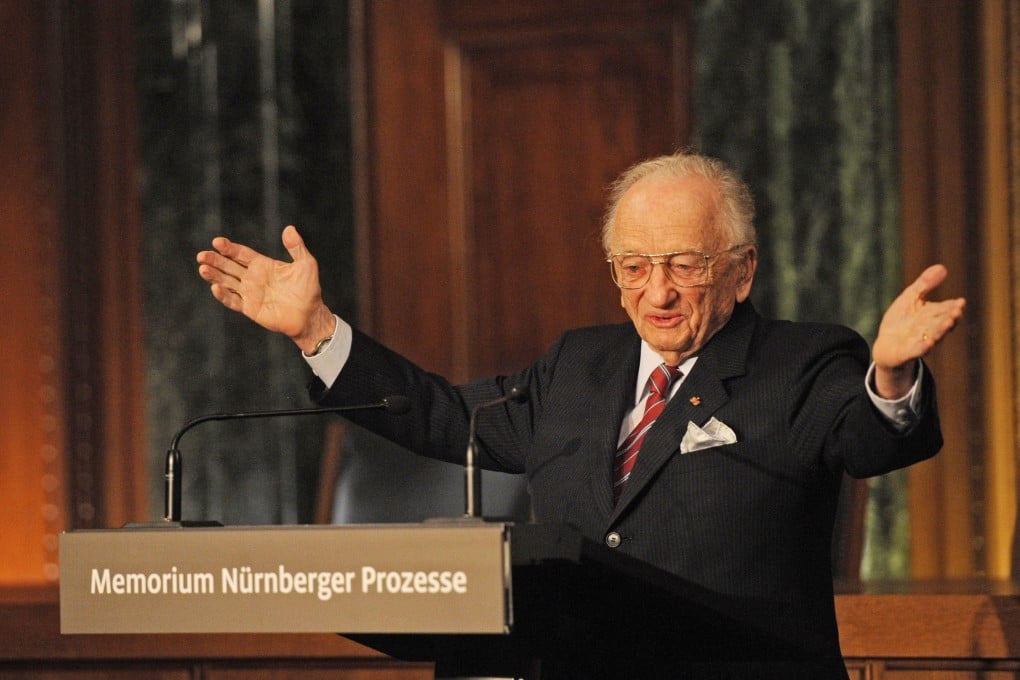 Former Nuremberg prosecutor Benjamin Ferencz, in 2010. Photo: EPA-EFE