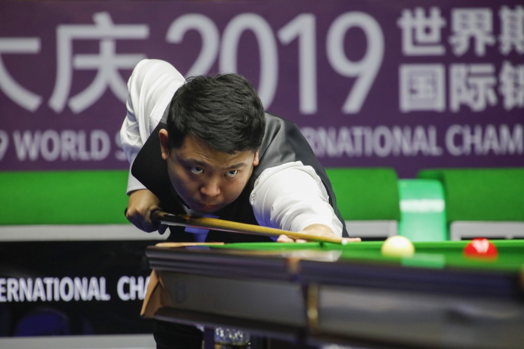 Zhang Anda is one of several Chinese players vieing for places in the tournament proper. Photo: CNS