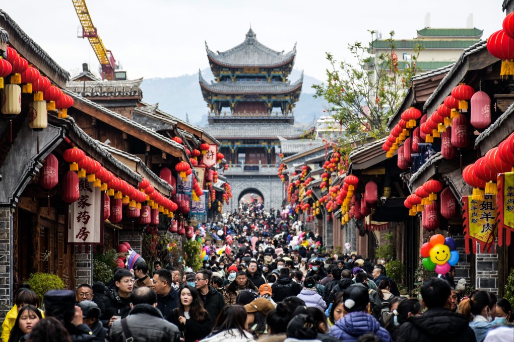 People visit Jianchang ancient city in southwest China’s Sichuan province. Photo: Xinhua