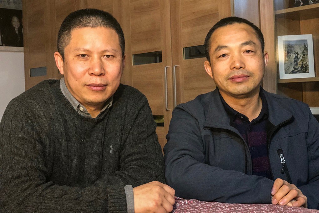 Beijing-based activists Xu Zhiyong (left) and Ding Jiaxi, have been jailed for 14 and 12 years, respectively by a court in China. Photo: Handout