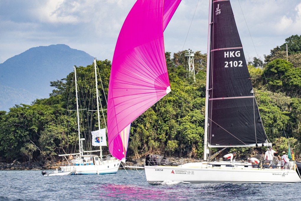 Whiskey Jack took first place overall in the Rolex China Sea Race. Photo: Rolex / Daniel Forster