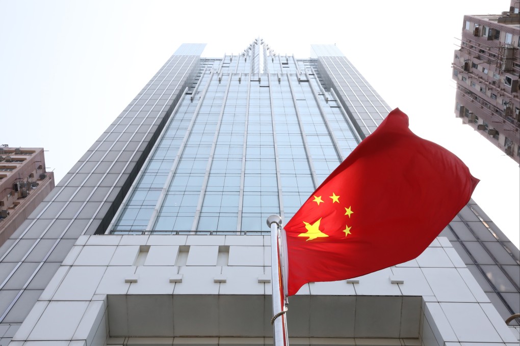 The central government’s liaison office in Hong Kong. Photo: Jelly Tse