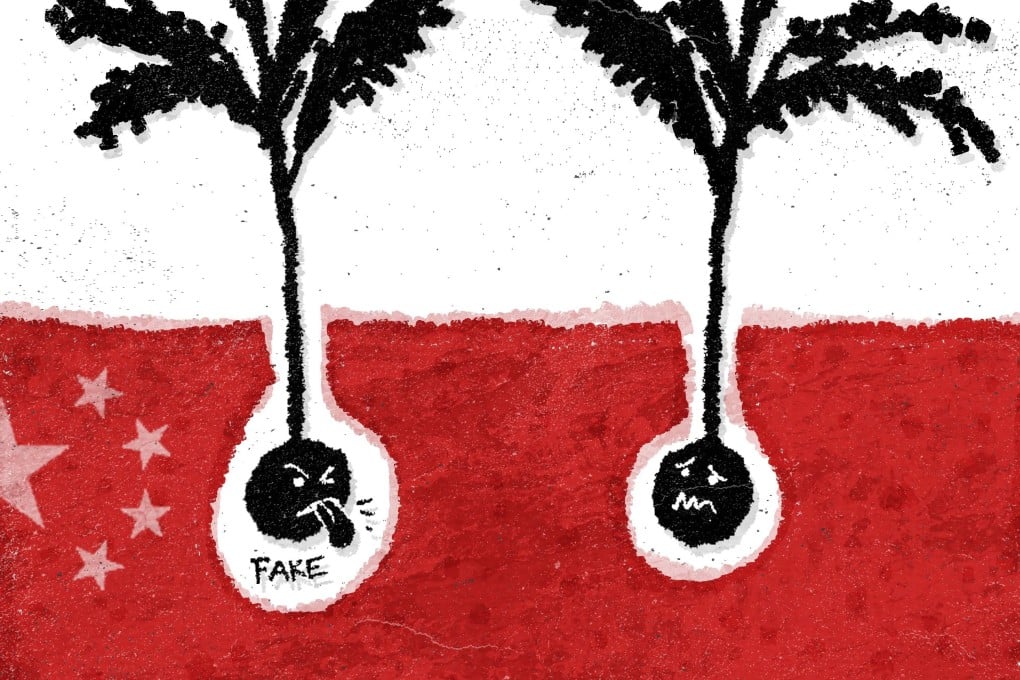 Stopping the circulation of counterfeit seeds has been a priority for the Ministry of Agriculture and Rural Affairs since 2021. Illustration: Henry Wong