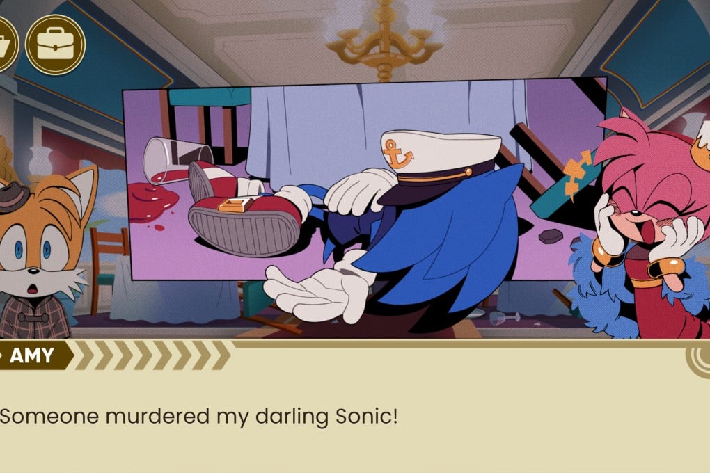 A still from “The Murder of Sonic the Hedgehog”. The game title sounds funny, but it makes for an excellent video game, with core themes being about friendships and boundaries. Image: Sega