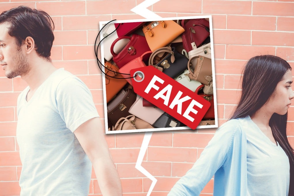 A Hong Kong woman has sparked an online discussion after she scolded her boyfriend for buying her “fake” designer handbags. Photo: SCMP composite