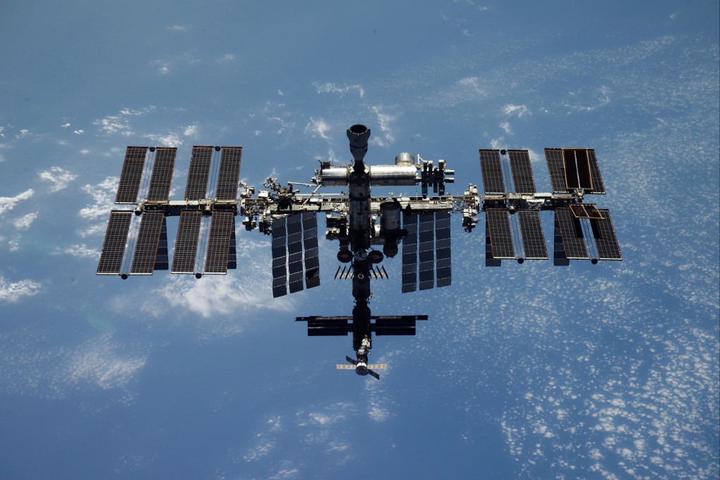 The International Space Station is seen in an undated photo released by the Roscosmos State Space Corporation. Photo: Roscosmos State Space Corporation via AP