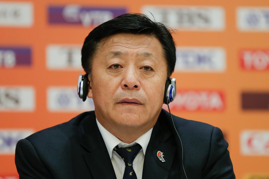 Du Zhaocai, vice-chairman of the Chinese Football Association, is among nine senior football figures under a corruption investigation. Photo: Getty Images