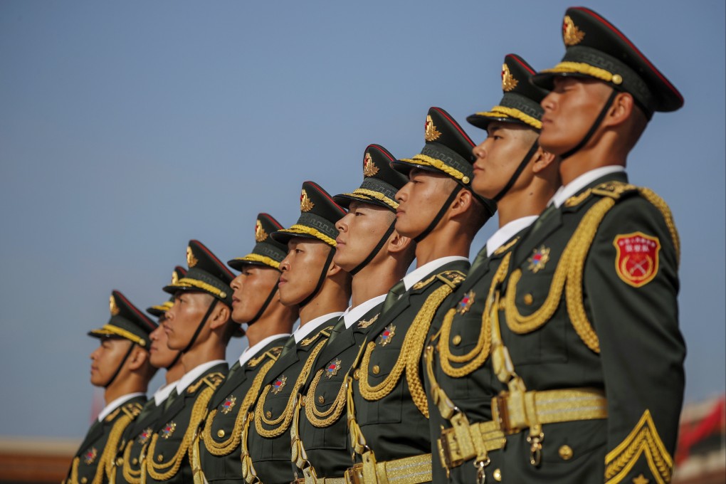 A new chapter on wartime recruitment has been added to China’s military regulations and will come into effect on May 1. Photo: EPA