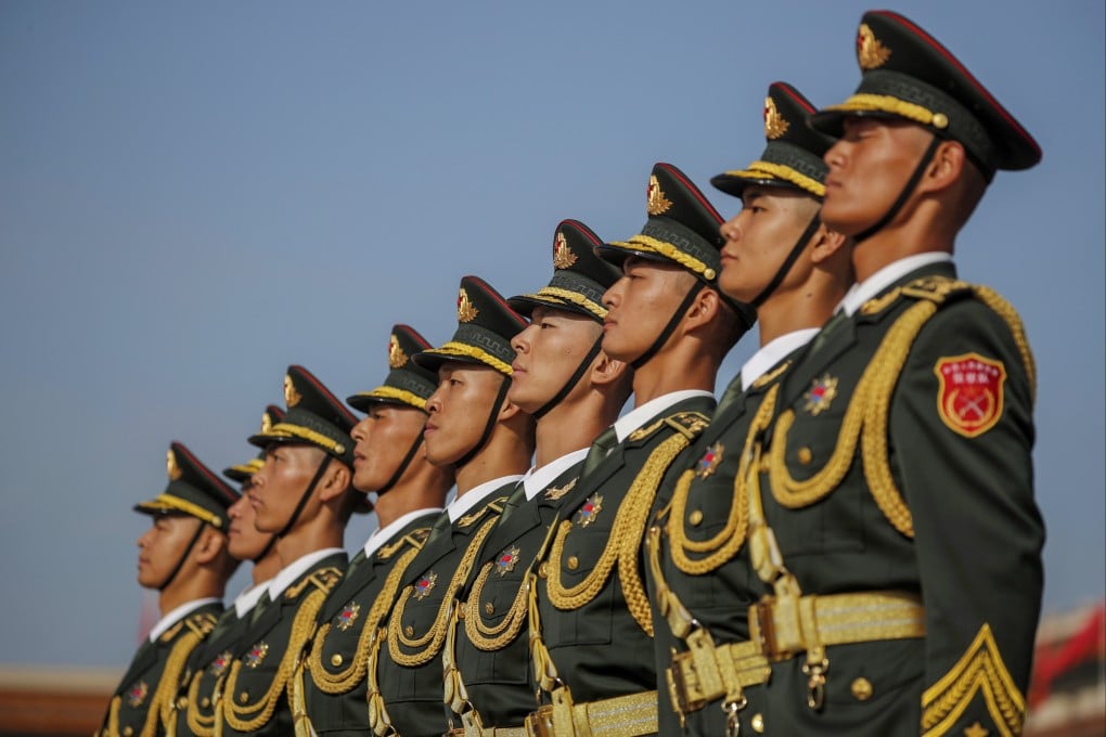 A new chapter on wartime recruitment has been added to China’s military regulations and will come into effect on May 1. Photo: EPA