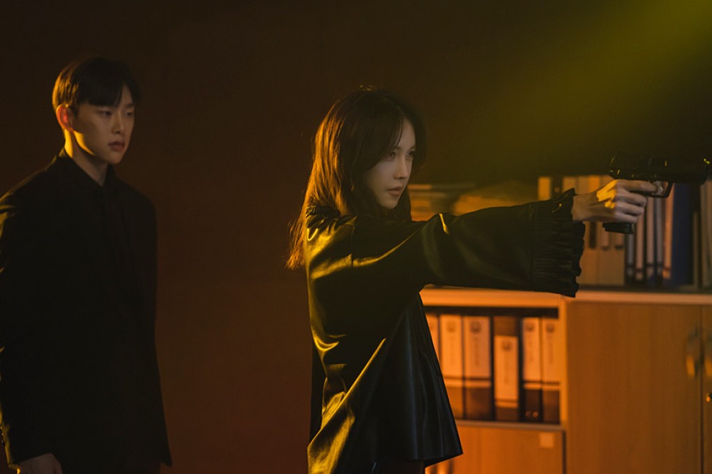 Hong Woo-jin (left) and Lee Ji-ah in a still from Korean drama series Pandora: Beneath the Paradise. At its midway point the Disney+ show has given us a barrage of dramatic highs apparently unconnected to everything around them.