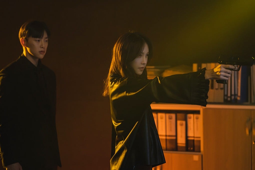 Hong Woo-jin (left) and Lee Ji-ah in a still from Korean drama series Pandora: Beneath the Paradise. At its midway point the Disney+ show has given us a barrage of dramatic highs apparently unconnected to everything around them.