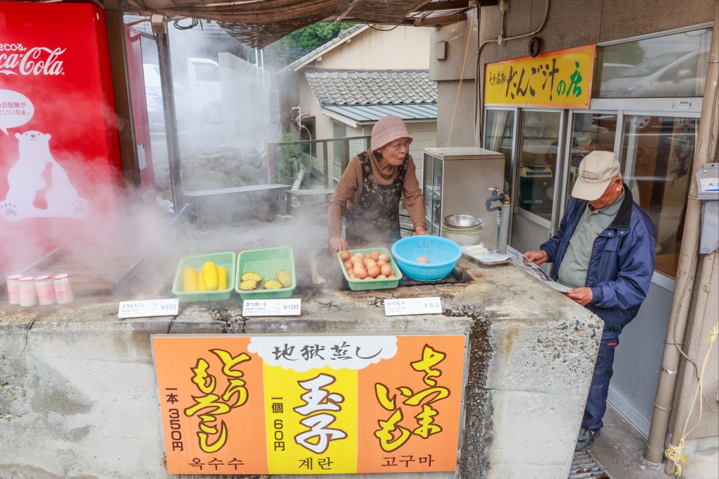 A boiled food shop in Kyushu. About 28 of the 100 major food and beverage operators listed on Japan’s stock market have done away with items made of eggs or aim to do so. Photo: Shutterstock