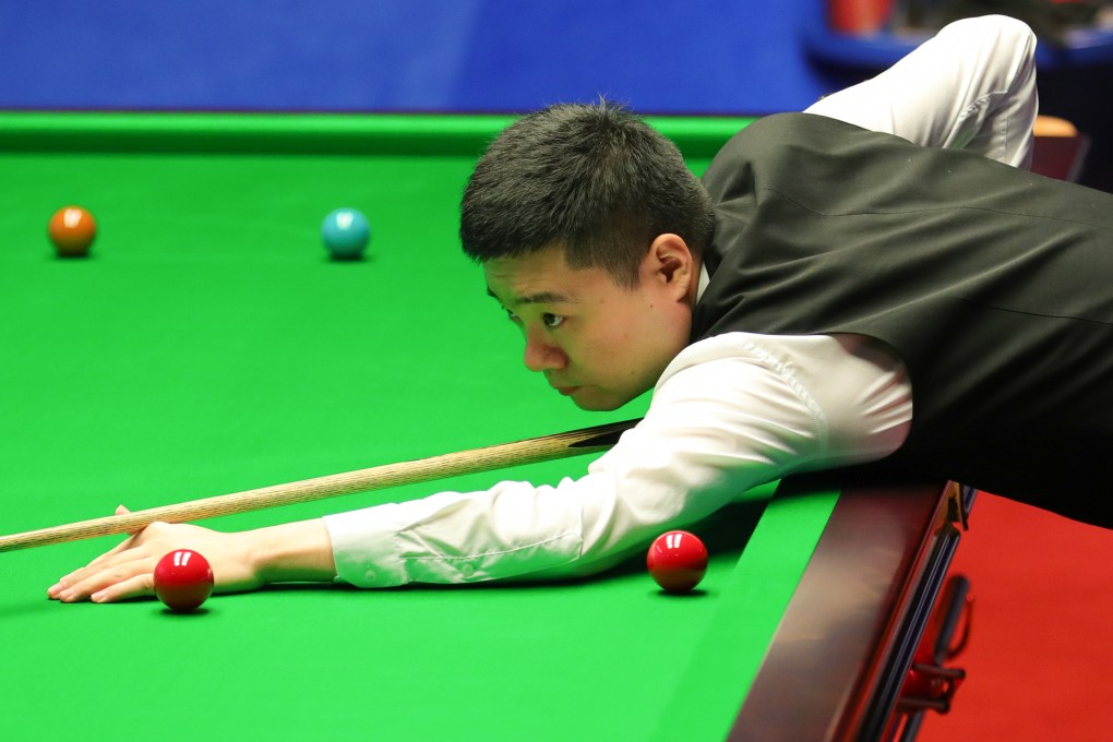 Ding Junhui will lead the Chinese contingent at the World Snooker Championship, which begins this weekend in Sheffield. Photo: Xinhua