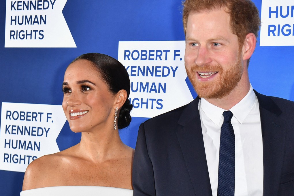 Prince Harry, Duke of Sussex, and Meghan, Duchess of Sussex, attend an event in New York in December 2022. Photo: TNS