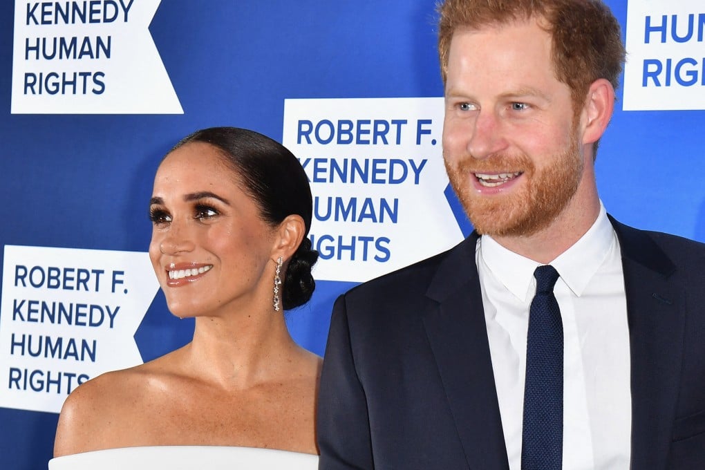 Prince Harry, Duke of Sussex, and Meghan, Duchess of Sussex, attend an event in New York in December 2022. Photo: TNS
